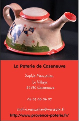 Poterie dans le Vaucluse entre Avignon et Manosque  La Poterie de Caseneuve