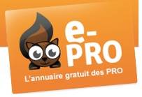 E-pro, annuaire gratuit des professionnels sur toute la France dont PACA et MArseille